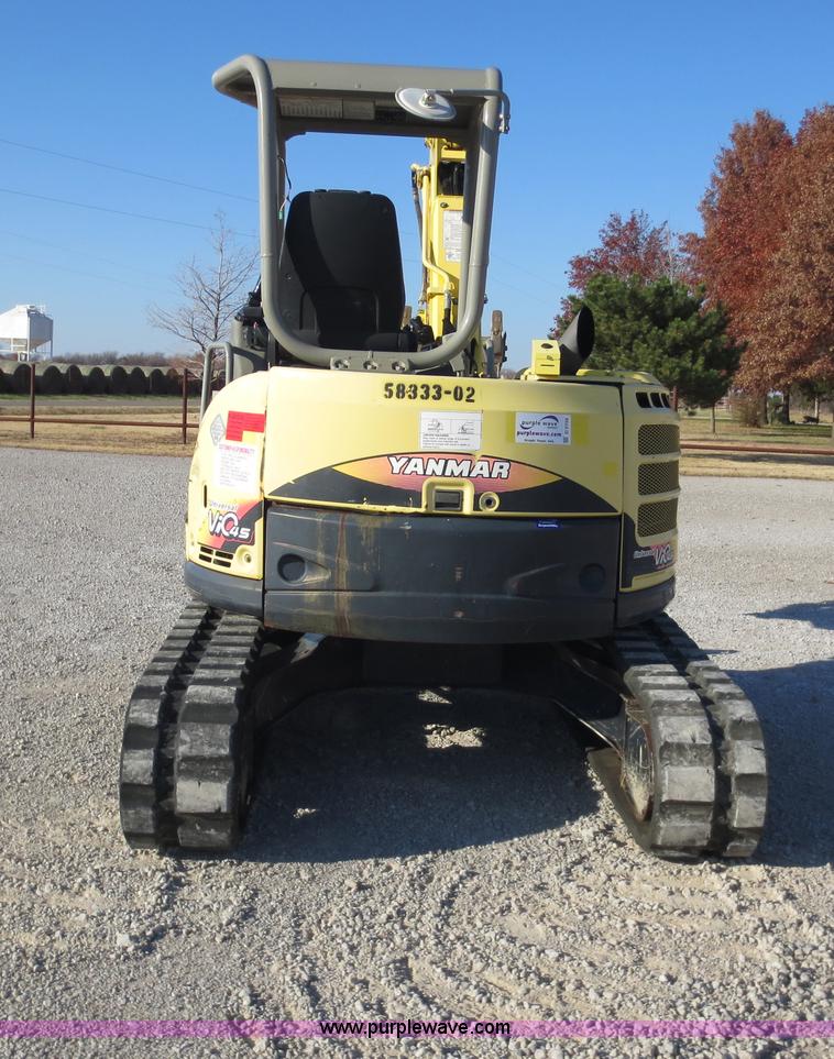 image for item D5736 2006 Yanmar VIO45-5 mini excavator