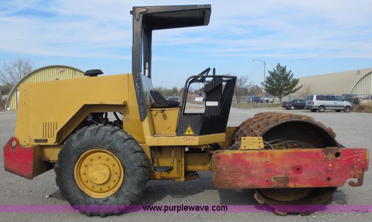 image for item D5737 1989 Dynapac CA151PDB vibratory padfoot roller