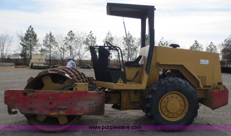 image for item D5737 1989 Dynapac CA151PDB vibratory padfoot roller