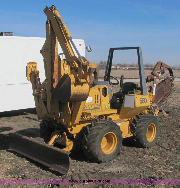 image for item E2606 1996 Case 560 trencher