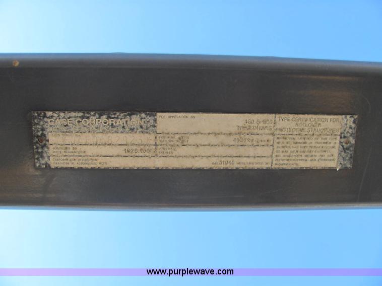 image for item E2606 1996 Case 560 trencher