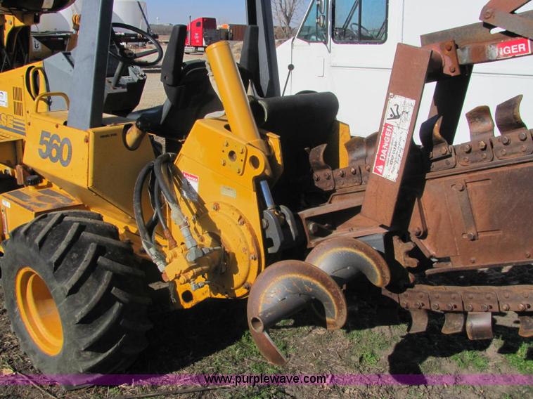 image for item E2606 1996 Case 560 trencher
