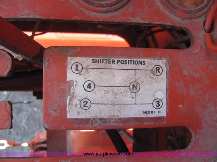 image for item E2609 1952 Allis Chalmers D motor grader