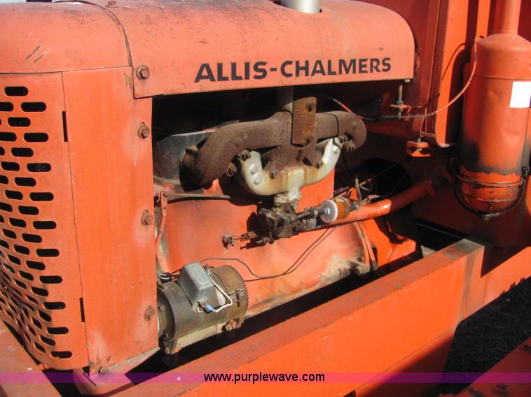 image for item E2609 1952 Allis Chalmers D motor grader