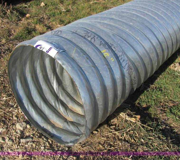 image for item E2617 H/C pipe 2 2/3 x 1/2 aluminized T2 LS 16 gauge culvert