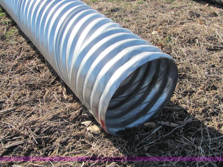 image for item E2618 H/C pipe 2 2/3  x 1/2 aluminized T2 LS 16 gauge culvert