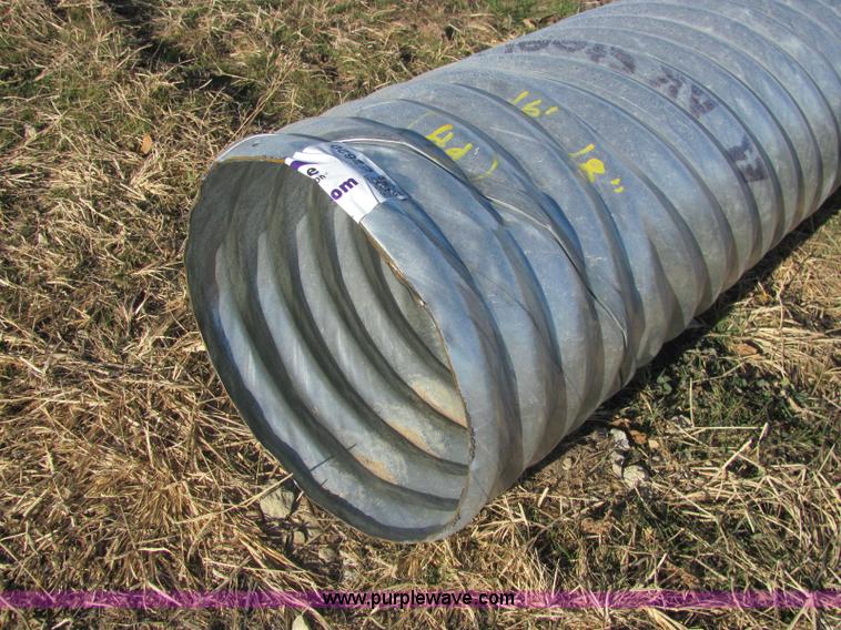 image for item E2620 H/C pipe 2 2/3 x 1/2 aluminized T2 LS 16 gauge culvert