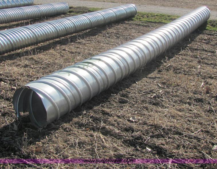 image for item E2624 Ultra Flo pipe aluminized T2 LS 16 gauge culvert