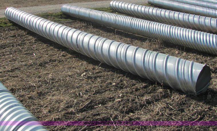 image for item E2624 Ultra Flo pipe aluminized T2 LS 16 gauge culvert