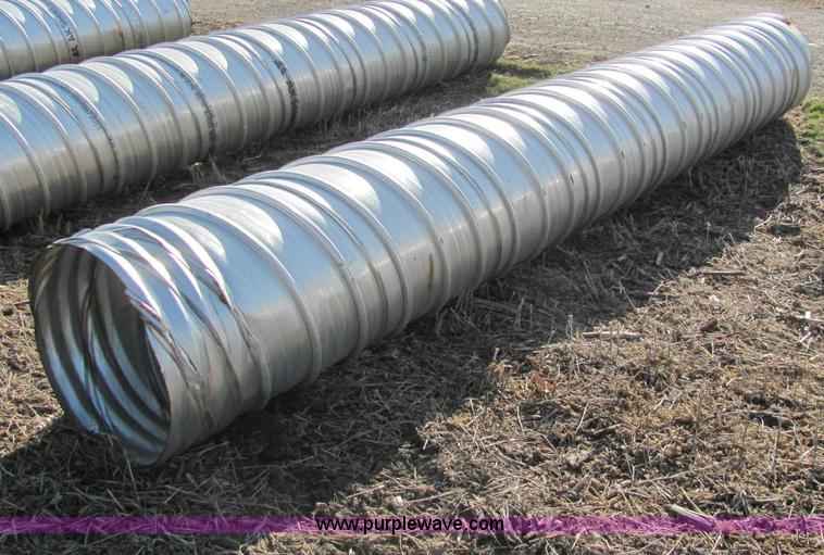 image for item E2641 Ultra Flo pipe aluminized T2 LS 14 gauge culvert