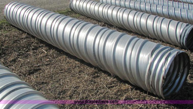 image for item E2641 Ultra Flo pipe aluminized T2 LS 14 gauge culvert