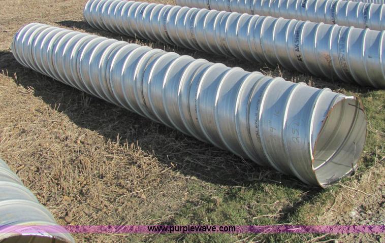 image for item E2642 Ultra Flo pipe aluminized T2 LS 14 gauge culvert