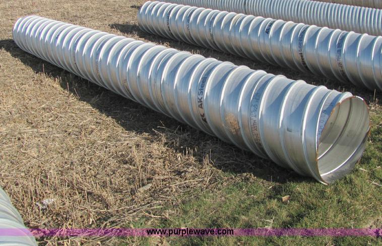 image for item E2643 Ultra Flo pipe aluminized T2 LS 14 gauge culvert