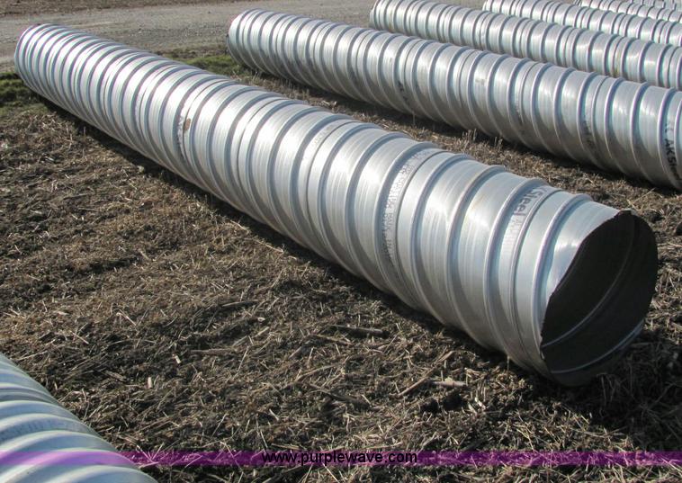 image for item E2644 Ultra Flo pipe aluminized T2 LS 14 gauge culvert