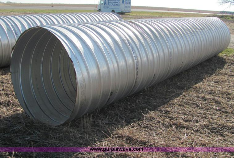 image for item E2647 Ultra Flo pipe aluminized T2 LS 14 gauge culvert