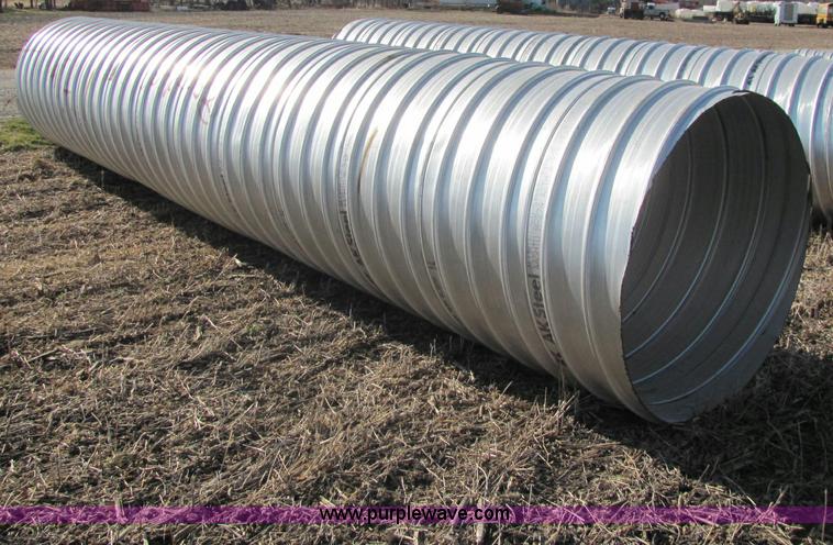 image for item E2647 Ultra Flo pipe aluminized T2 LS 14 gauge culvert