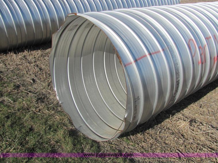 image for item E2647 Ultra Flo pipe aluminized T2 LS 14 gauge culvert