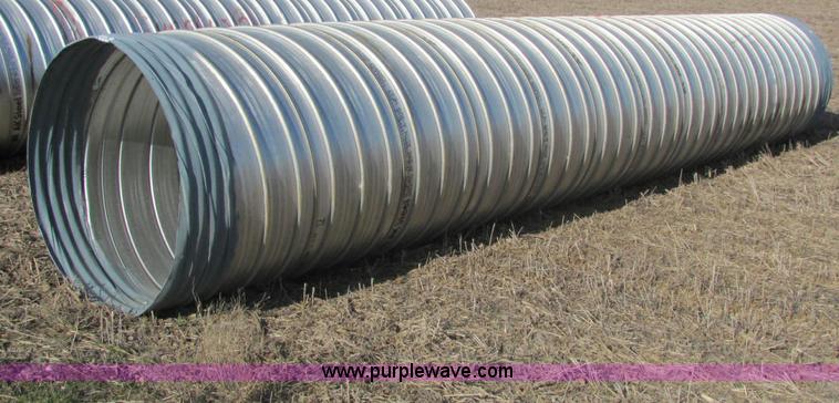 image for item E2648 Ultra Flo pipe aluminized T2 LS 14 gauge culvert