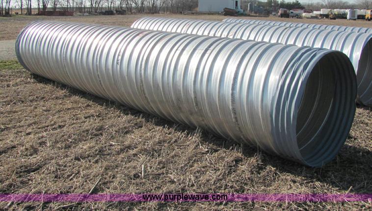 image for item E2648 Ultra Flo pipe aluminized T2 LS 14 gauge culvert