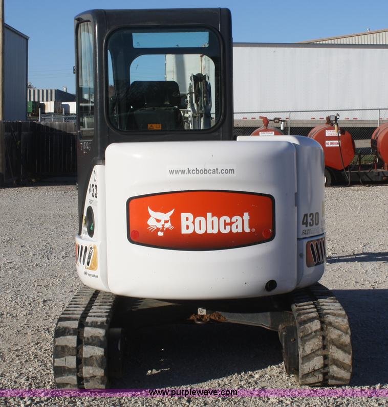 image for item F2751 2006 Bobcat 430HAG FastTrack compact excavator