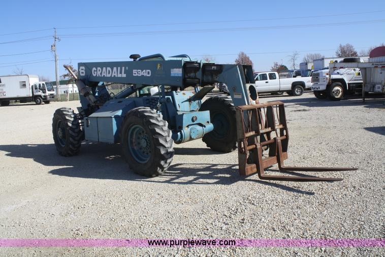 image for item F2753 1999 Gradall 534D telehandler