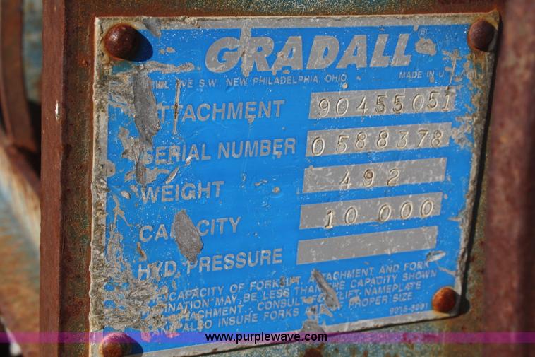 image for item F2753 1999 Gradall 534D telehandler