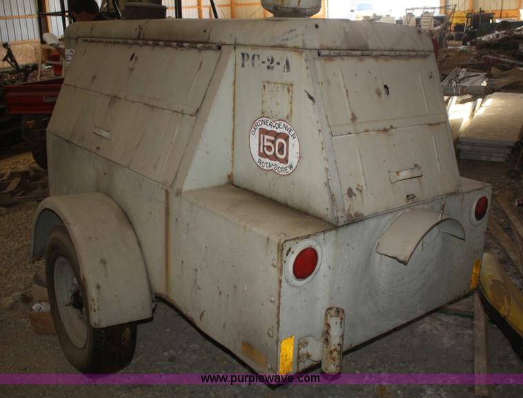 image for item F2774 Gardner Denver 150 air compressor