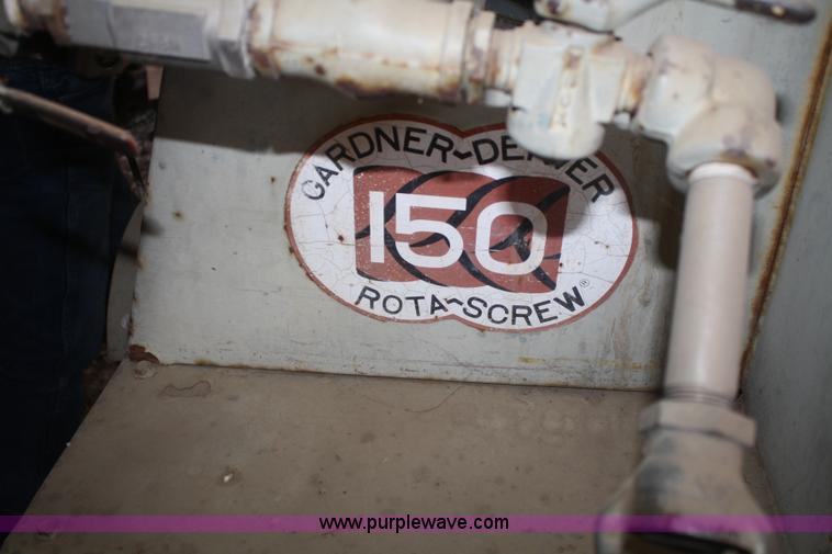 image for item F2774 Gardner Denver 150 air compressor