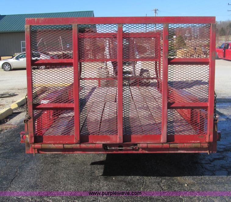 image for item F4670 2006 Stillwater 16' flatbed trailer
