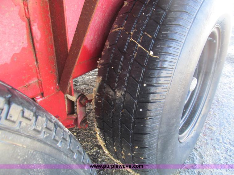 image for item F4670 2006 Stillwater 16' flatbed trailer