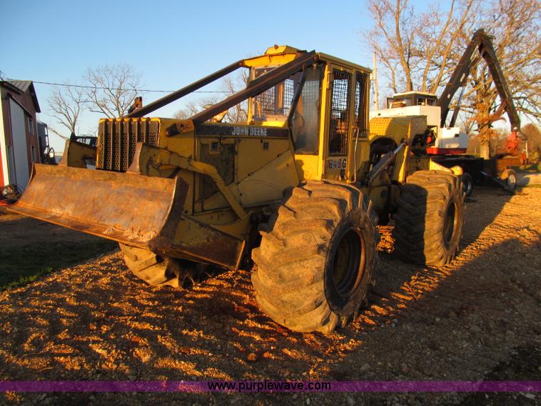 image for item F4680 1996 John Deere 648G skidder