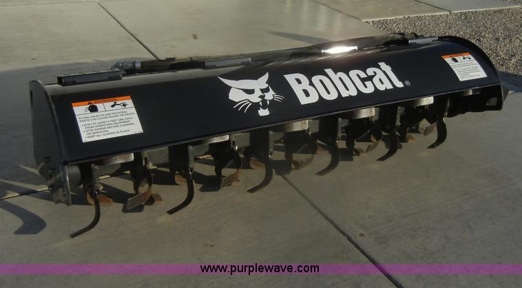 image for item O9627 2008 Bobcat 77 tiller attachment