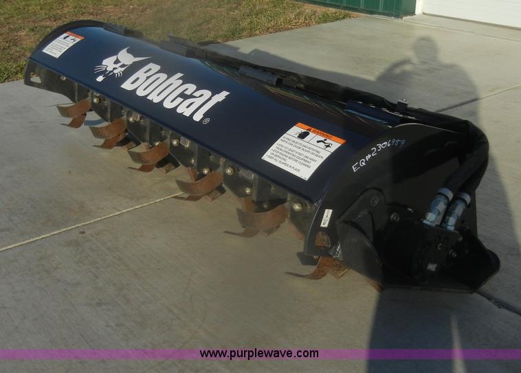 image for item O9627 2008 Bobcat 77 tiller attachment