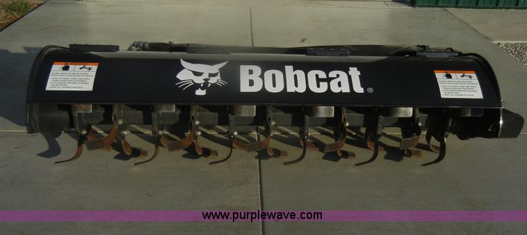 image for item O9627 2008 Bobcat 77 tiller attachment