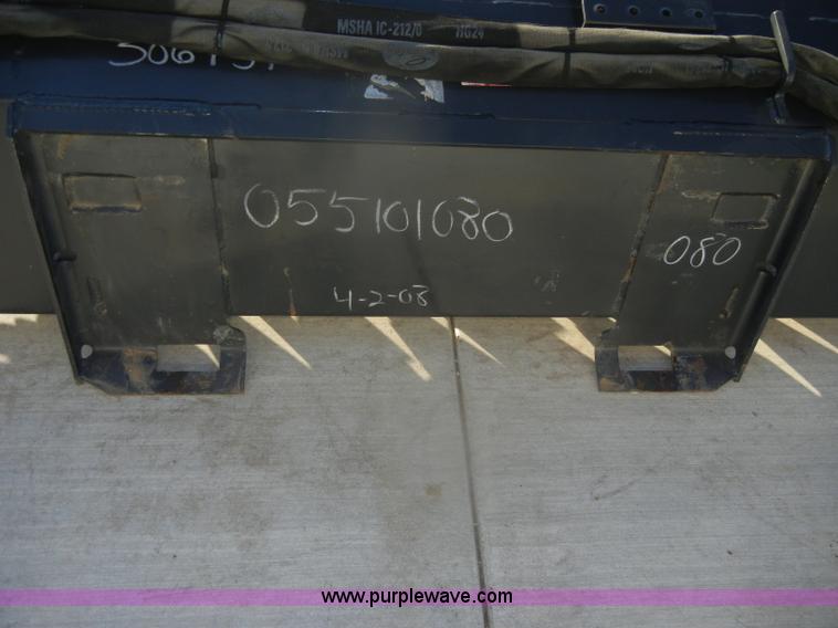 image for item O9627 2008 Bobcat 77 tiller attachment