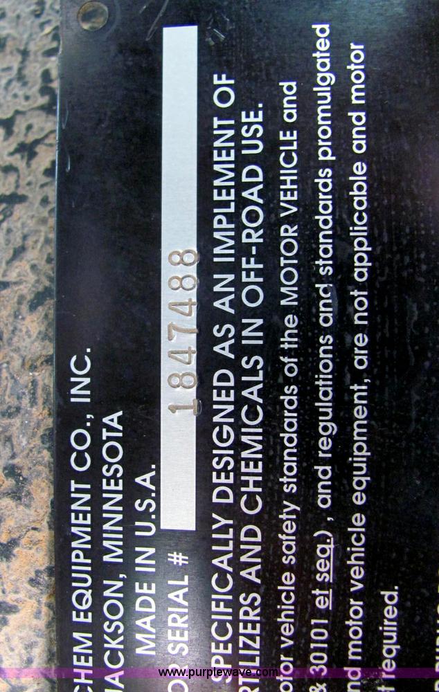 image for item C2947 1996 Ag-Chem TerraGator 1803 spreader