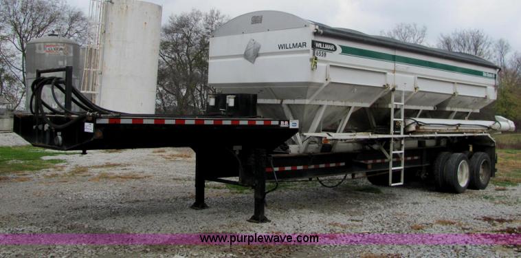 image for item C2949 2008 B-B Behnke tandem axle tender trailer