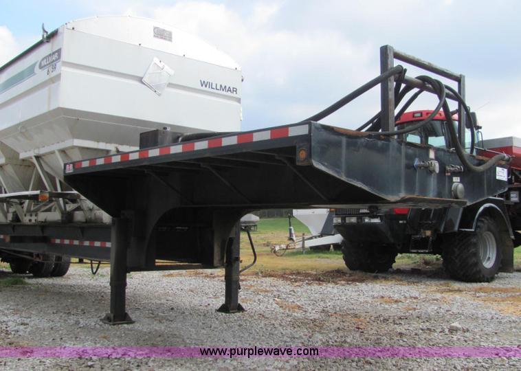 image for item C2949 2008 B-B Behnke tandem axle tender trailer