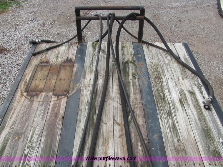 image for item C2949 2008 B-B Behnke tandem axle tender trailer