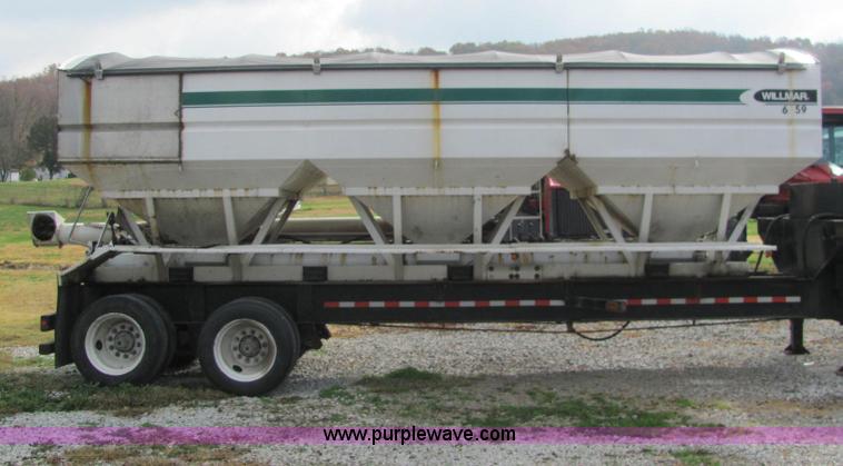 image for item C2949 2008 B-B Behnke tandem axle tender trailer