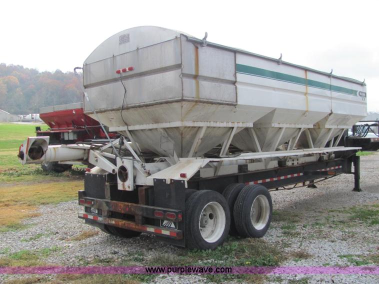 image for item C2949 2008 B-B Behnke tandem axle tender trailer