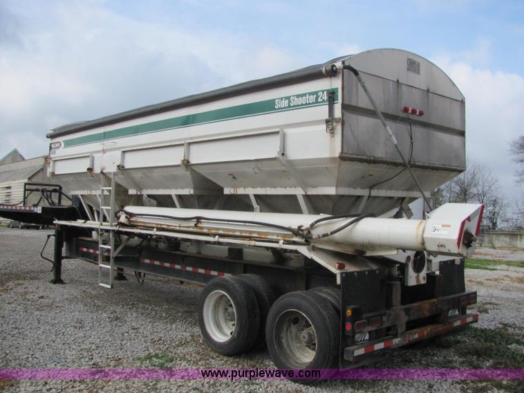 image for item C2949 2008 B-B Behnke tandem axle tender trailer