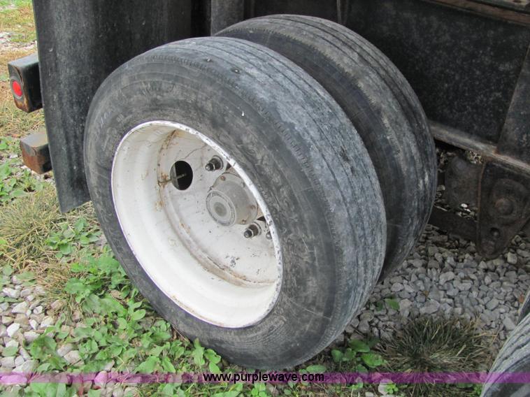 image for item C2949 2008 B-B Behnke tandem axle tender trailer