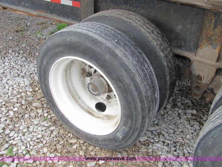 image for item C2949 2008 B-B Behnke tandem axle tender trailer