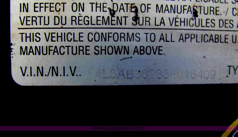 image for item C2949 2008 B-B Behnke tandem axle tender trailer