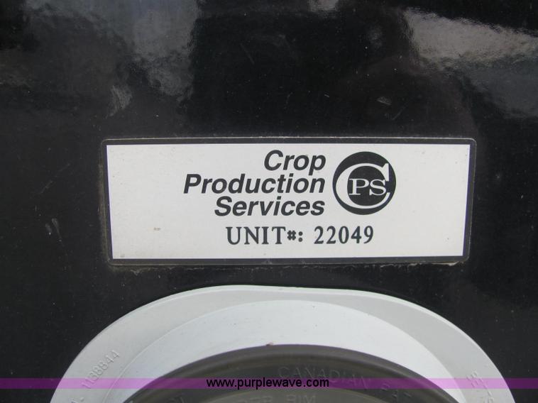 image for item C2949 2008 B-B Behnke tandem axle tender trailer