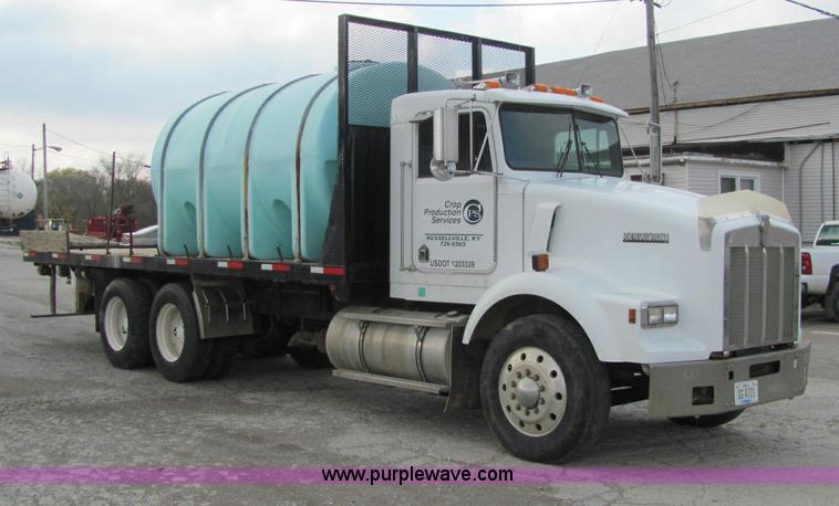 image for item C2953 1994 Kenworth T8000 flatbed truck