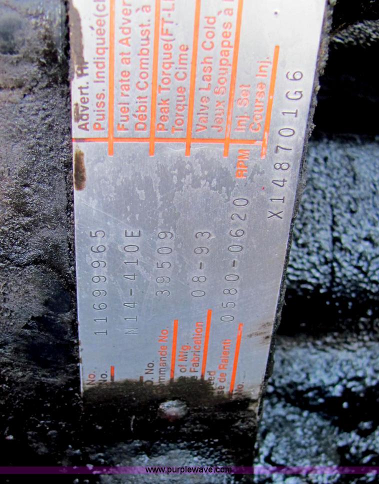 image for item C2953 1994 Kenworth T8000 flatbed truck