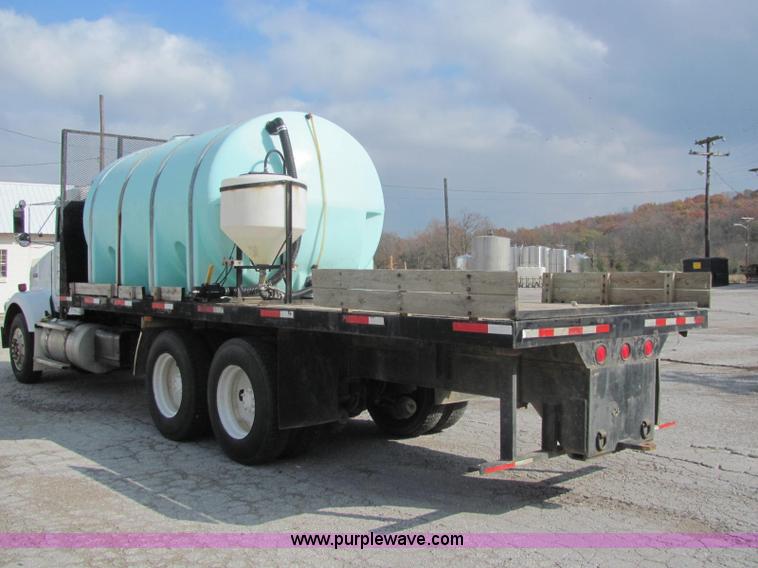 image for item C2953 1994 Kenworth T8000 flatbed truck