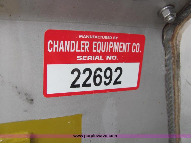 image for item C2954 Chandler 8 ton stainless steel spreader